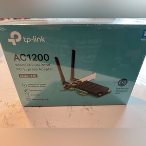 TP-Link AC1200 Wireless Dual Band PCI Express Adapter. Archer T4E. New.